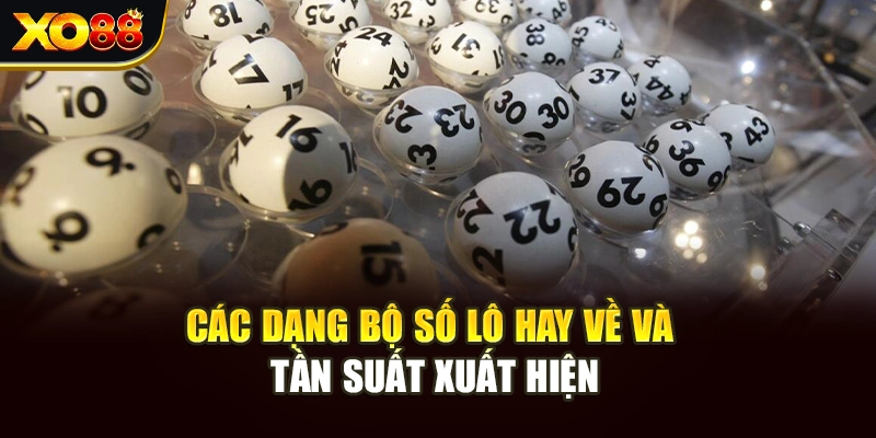 Các dạng bộ số lô hay về và tần suất xuất hiện