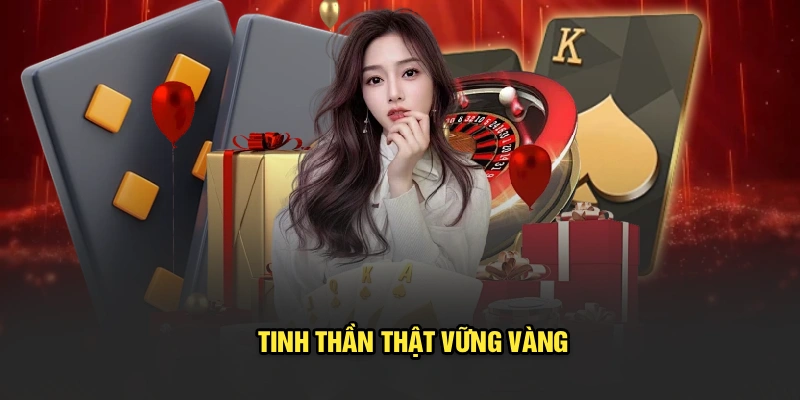 Tinh thần thật vững vàng